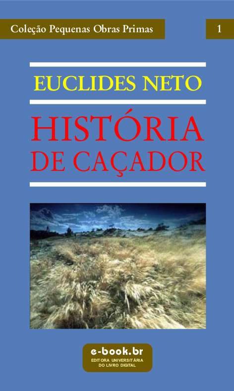 capa de História de Caçador de Euclides Neto
